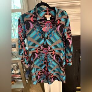 Mara Hoffman Multicolor lunar eclipse shirt Dress